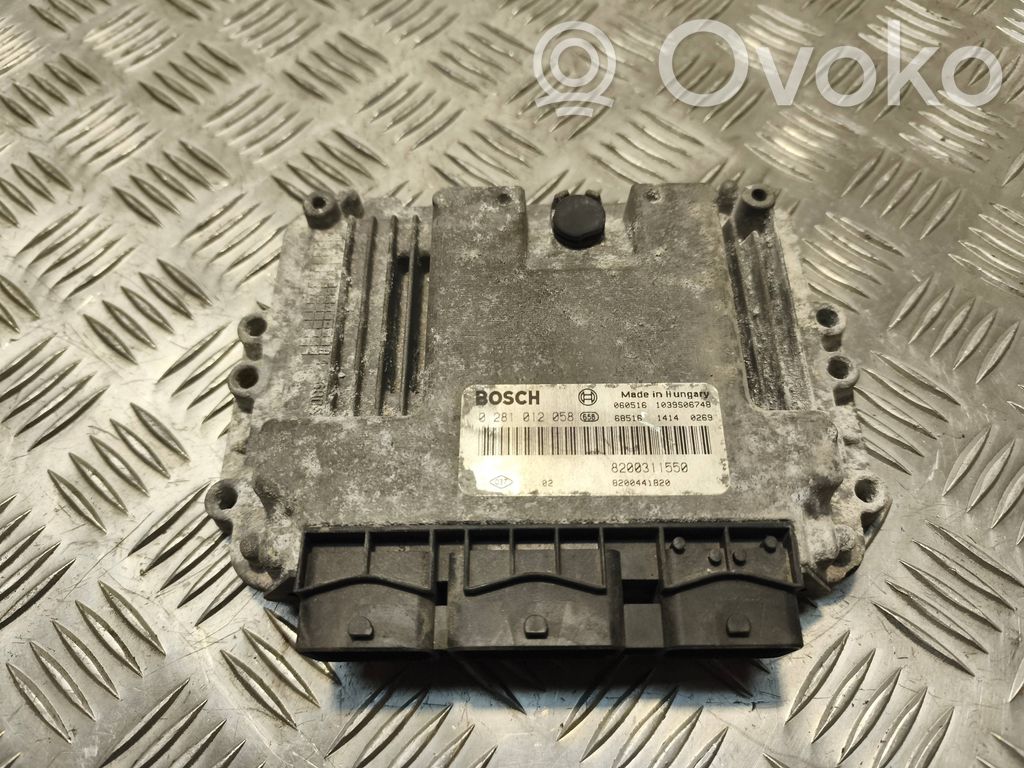 Renault Espace IV Engine control unit/module 