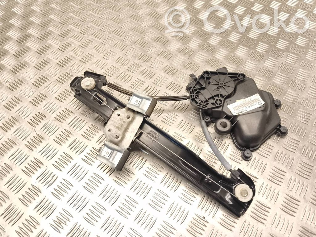 Seat Ibiza IV (6J,6P) Mechanizm podnoszenia szyby tylnej bez silnika 