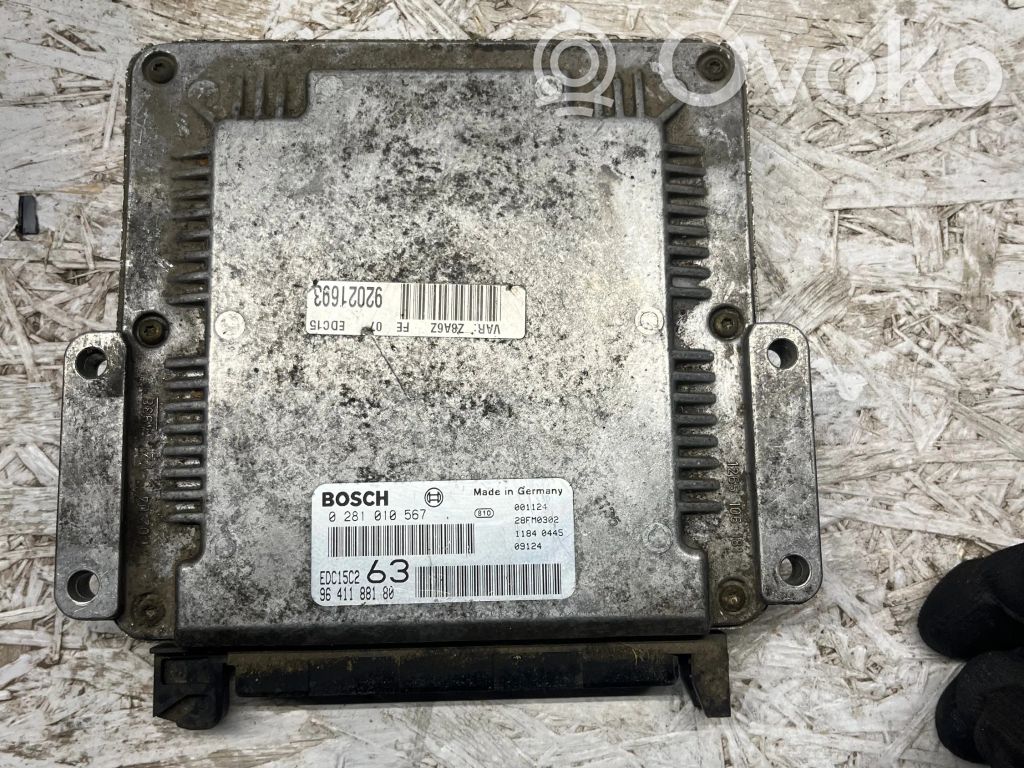 Peugeot 607 Engine control unit/module 