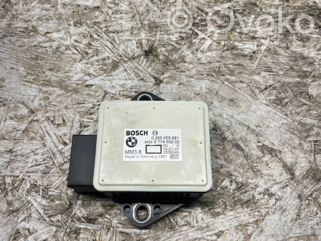 ESP (stability system) control unit   6774602,0265005681,34526774602,34526782370,6768578,6782370
