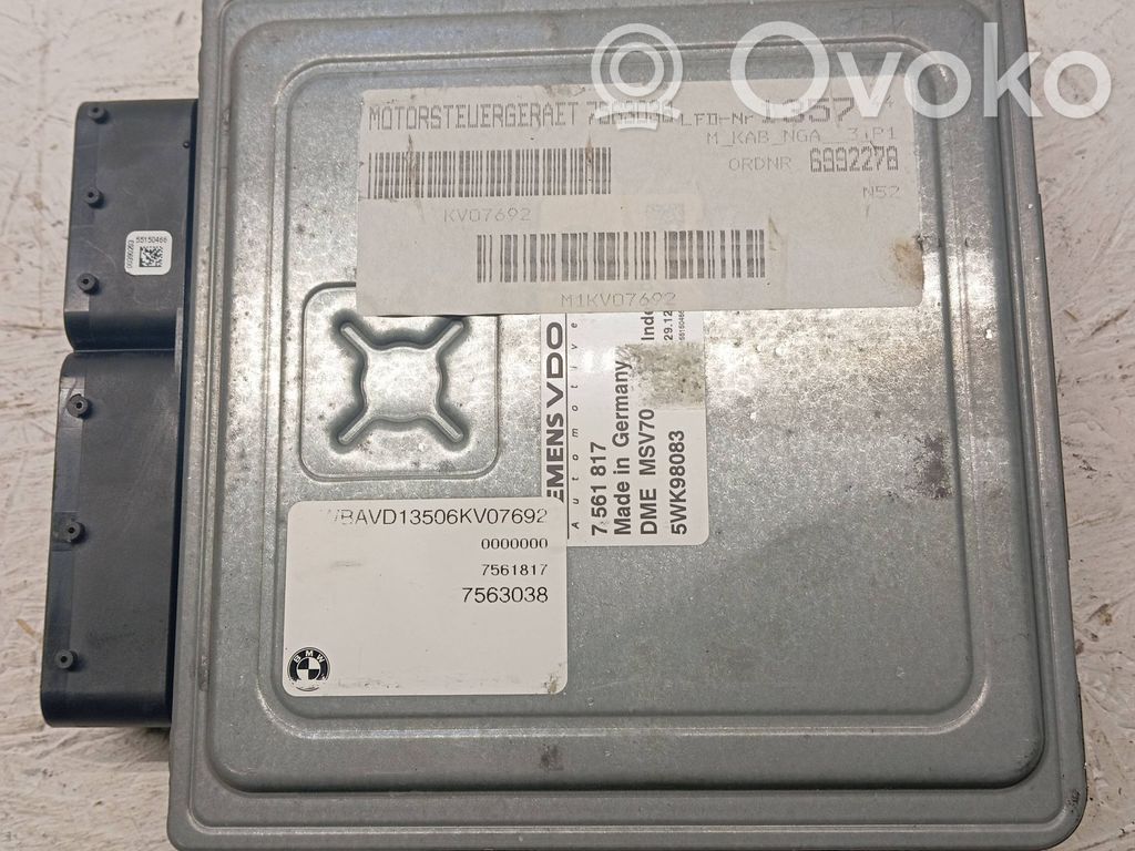 BMW 3 E90 E91 Engine control unit/module ECU 