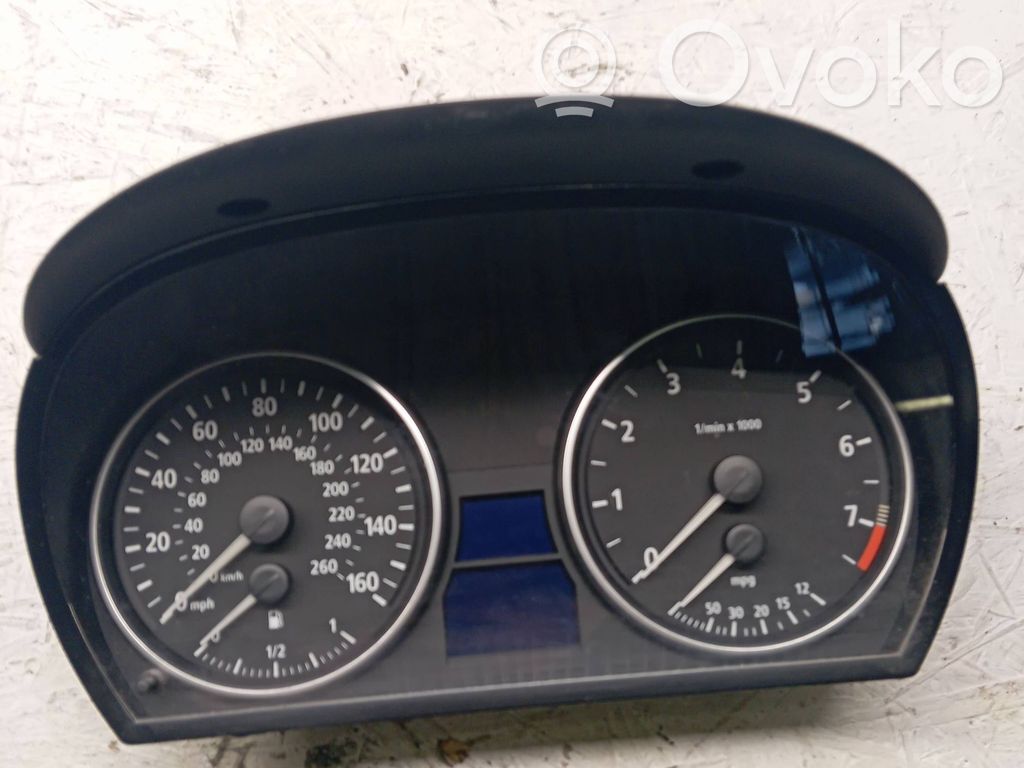BMW 3 E90 E91 Speedometer (instrument cluster) 