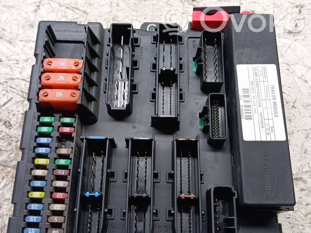 Opel Signum Fuse box set 