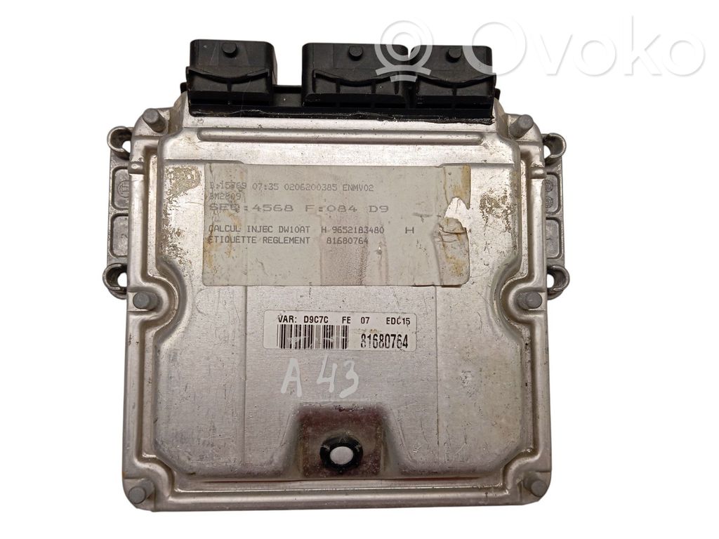 Peugeot 407 Engine control unit/module ECU 