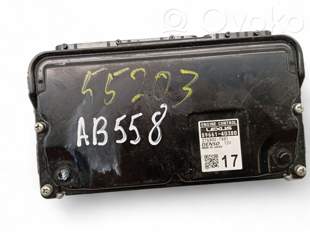Lexus RX 450H Engine control unit/module ECU 