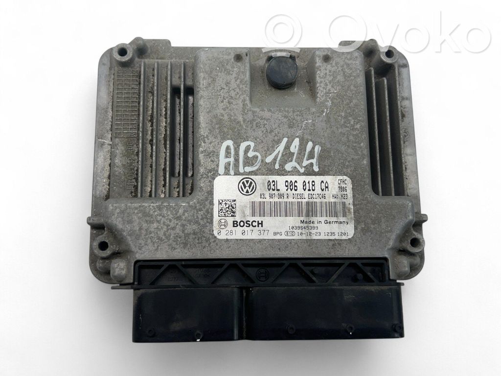 Volkswagen Caddy Engine control unit/module ECU 