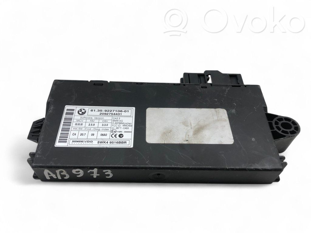 BMW X5 E70 Central body control module 