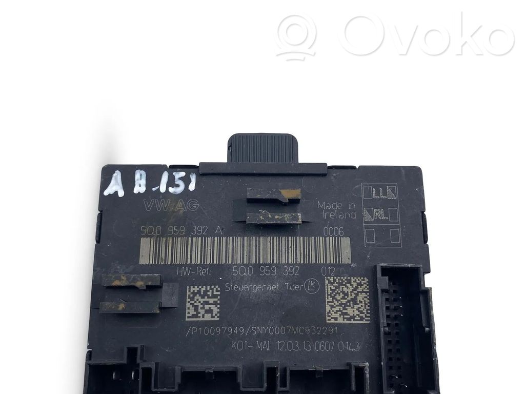 Volkswagen Golf VII Door control unit/module 