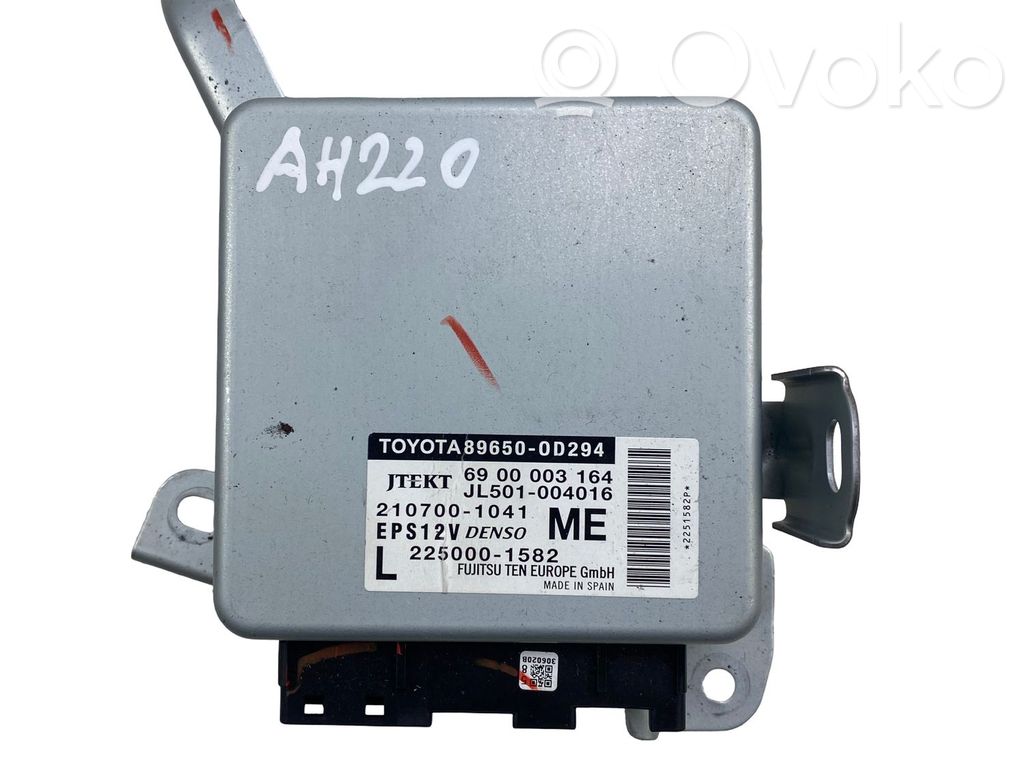 Toyota Yaris Unitate/modul comandă servodirecție 