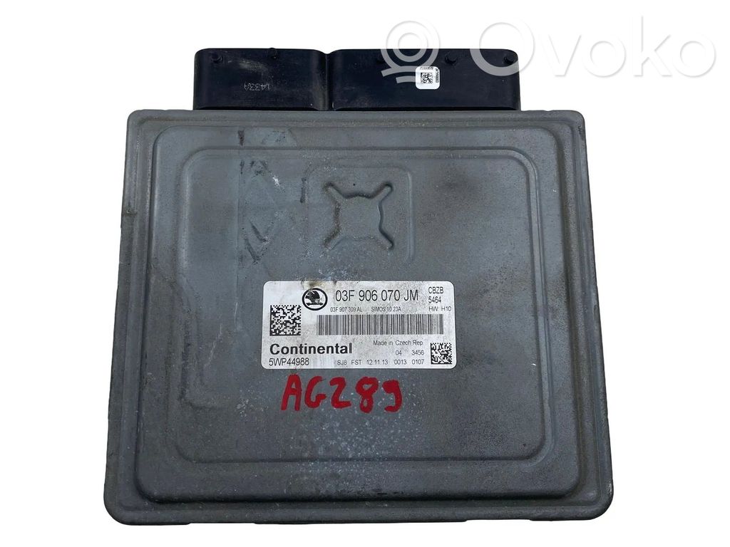 Skoda Rapid (NH) Engine control unit/module ECU 