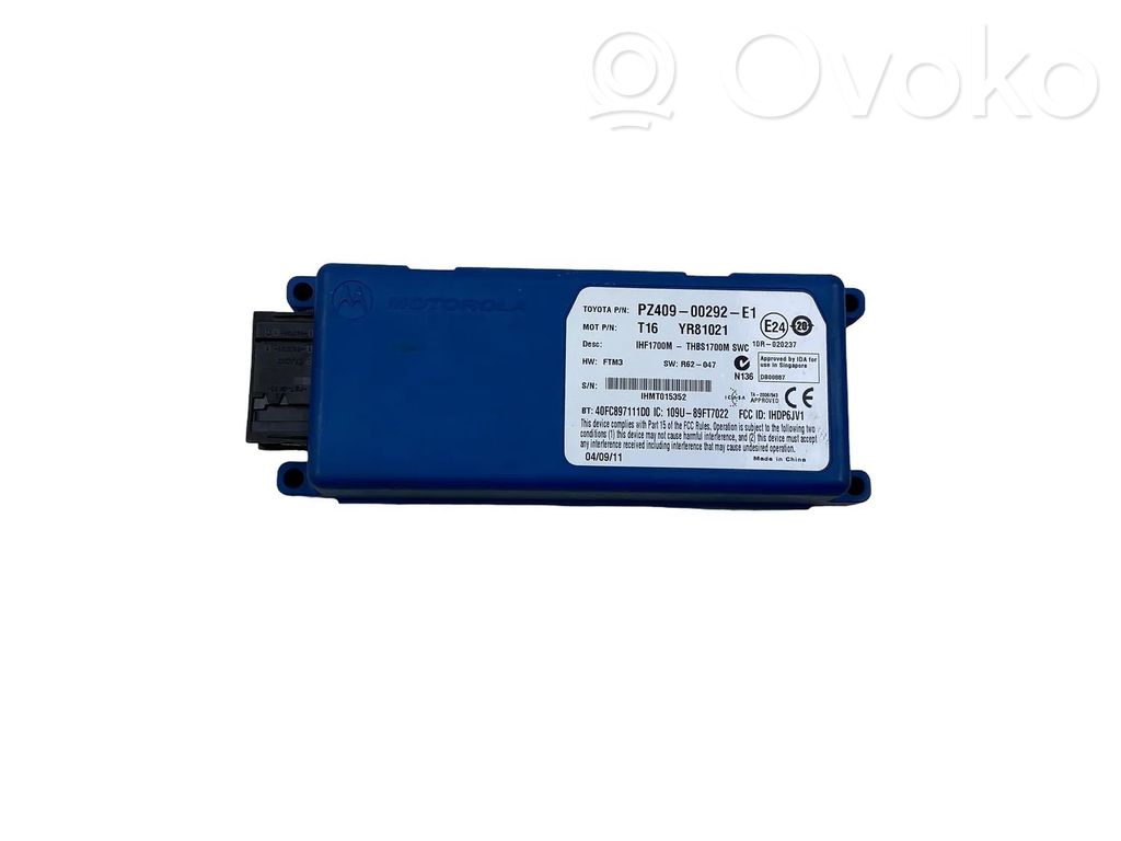 Toyota Urban Cruiser XP110 Unidad de control/módulo de bluetooth 