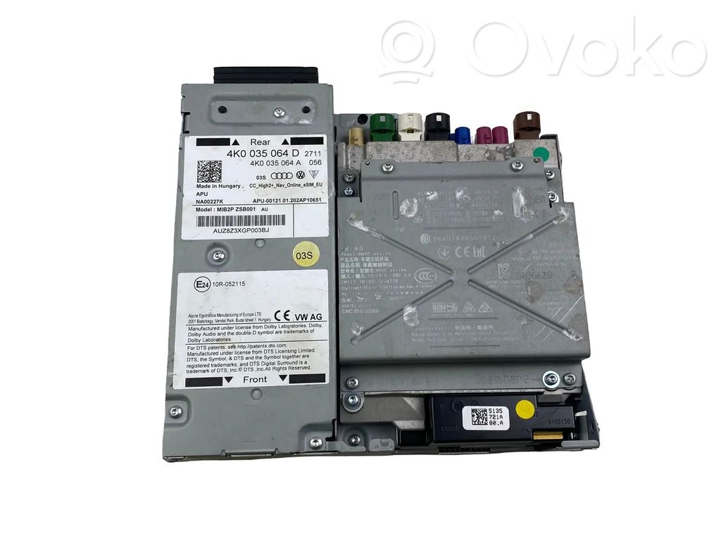 GPS navigation control unit/module   4K0035064D