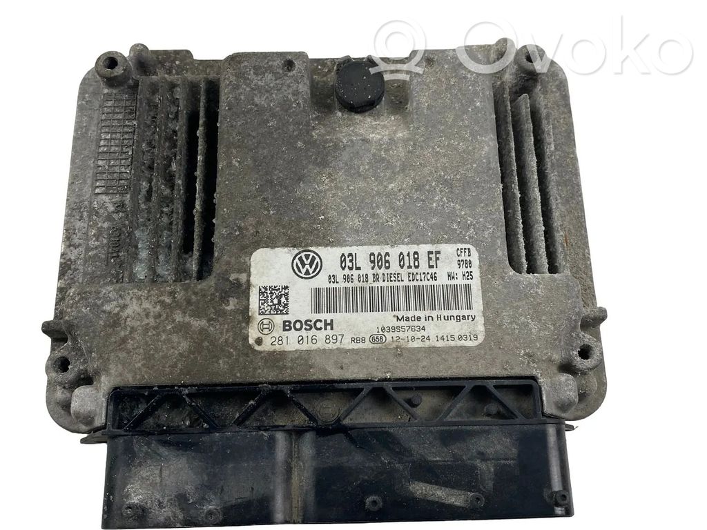 Volkswagen Golf VII Engine control unit/module 