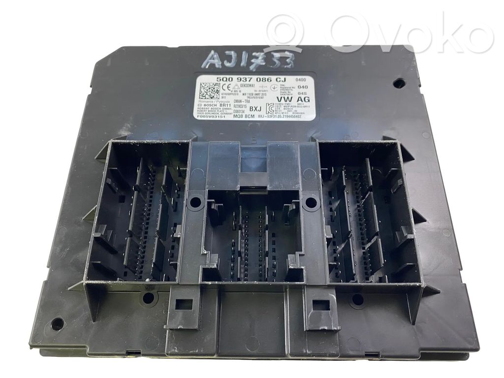Volkswagen PASSAT B8 Module de contrôle carrosserie centrale 