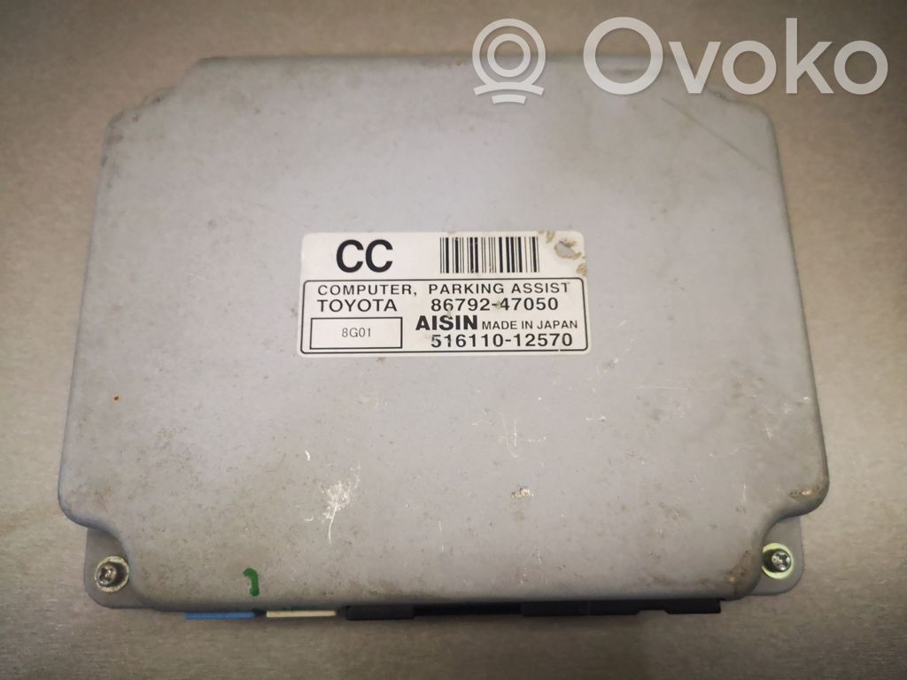 Toyota Prius (XW20) Pysäköintitutkan (PCD) ohjainlaite/moduuli 
