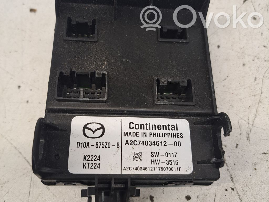 Mazda CX-3 Other control units/modules 