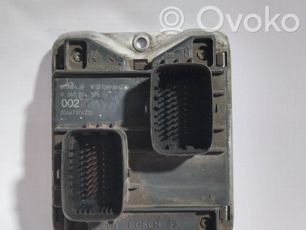 Fiat Bravo - Brava Engine control unit/module 