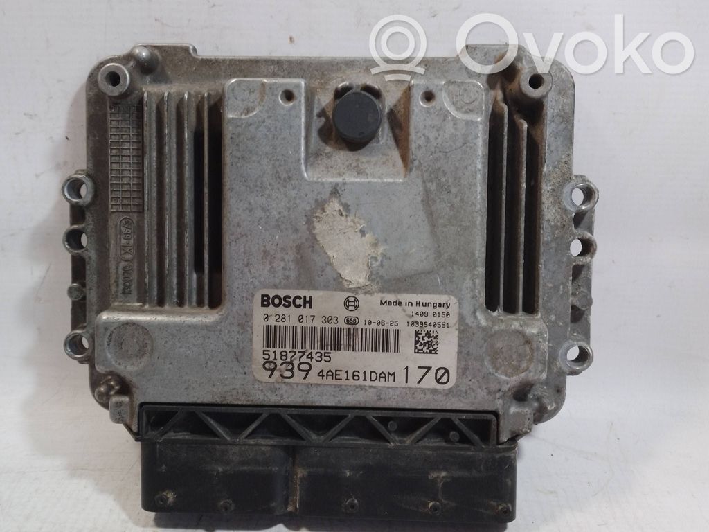 Alfa Romeo 159 Engine control unit/module 