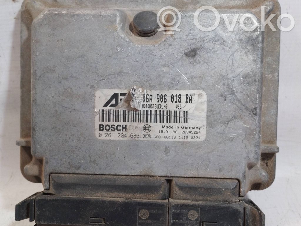 Engine control unit/module   06A906018BA,0261204683,26SA5224
