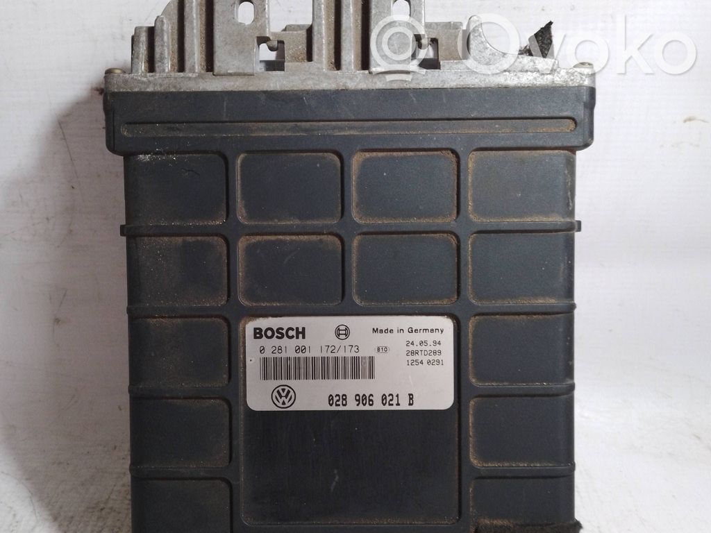 Engine control unit/module   028906021B,0281001172,28RTD289