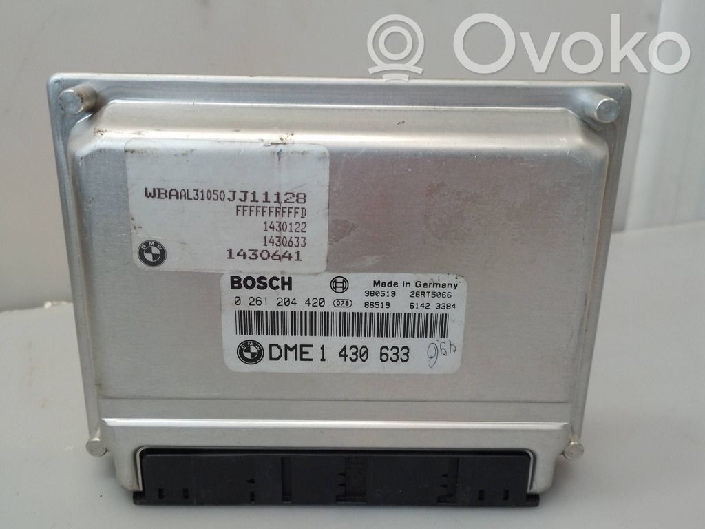 BMW 3 E46 Variklio valdymo blokas 