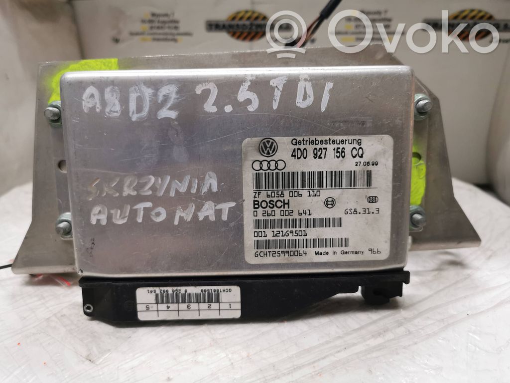 Gearbox control unit/module   4D0927156CQ,0260002641,F6058006110