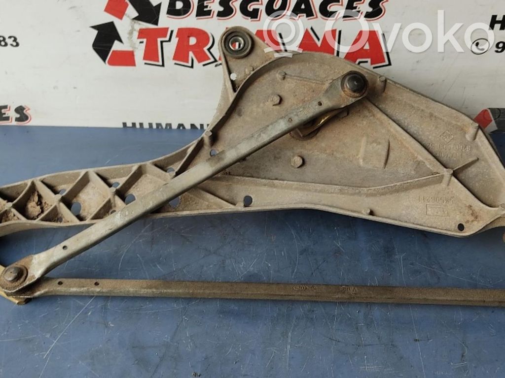 Renault Laguna II Etupyyhkimen vivusto ja moottori 