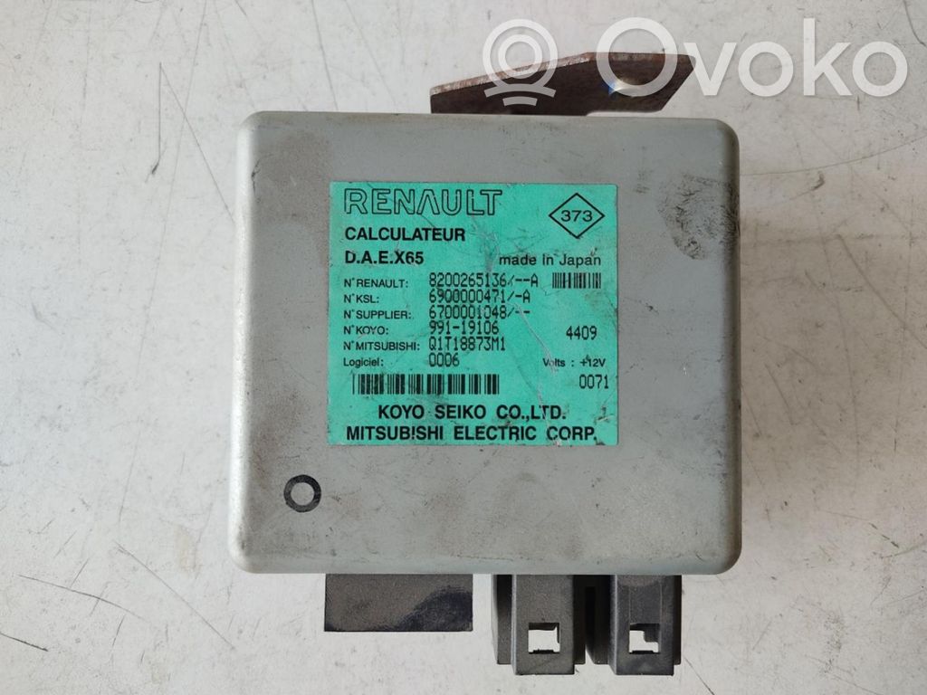 Renault Clio II Engine control unit/module 