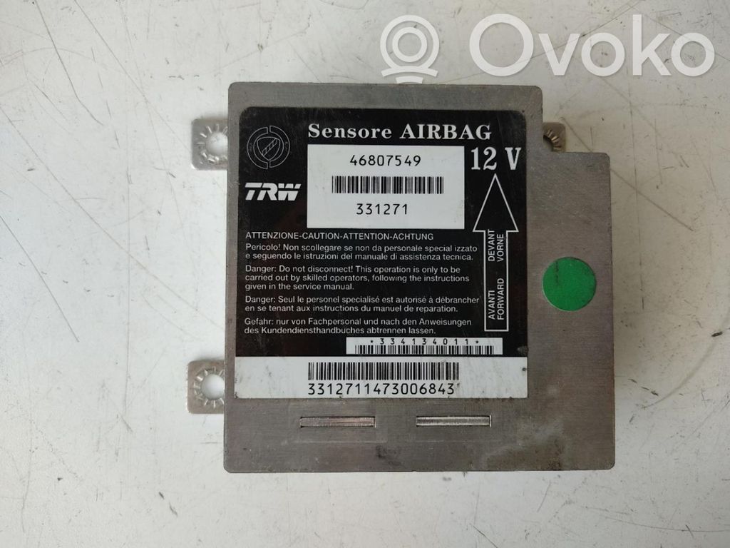 Fiat Panda II Unitate/modul de comandă airbaguri 