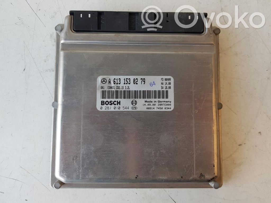 Mercedes-Benz S W220 Unitate control motor/modul ECU 