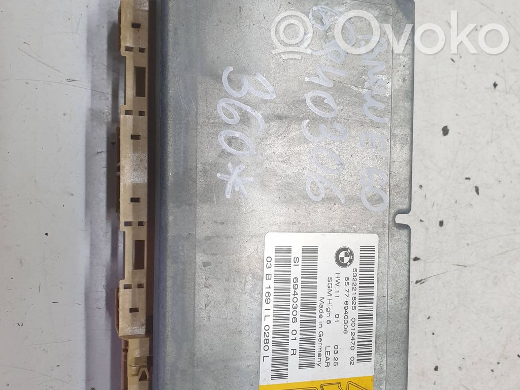 Airbag control unit/module   6940306,03B169IL0280L