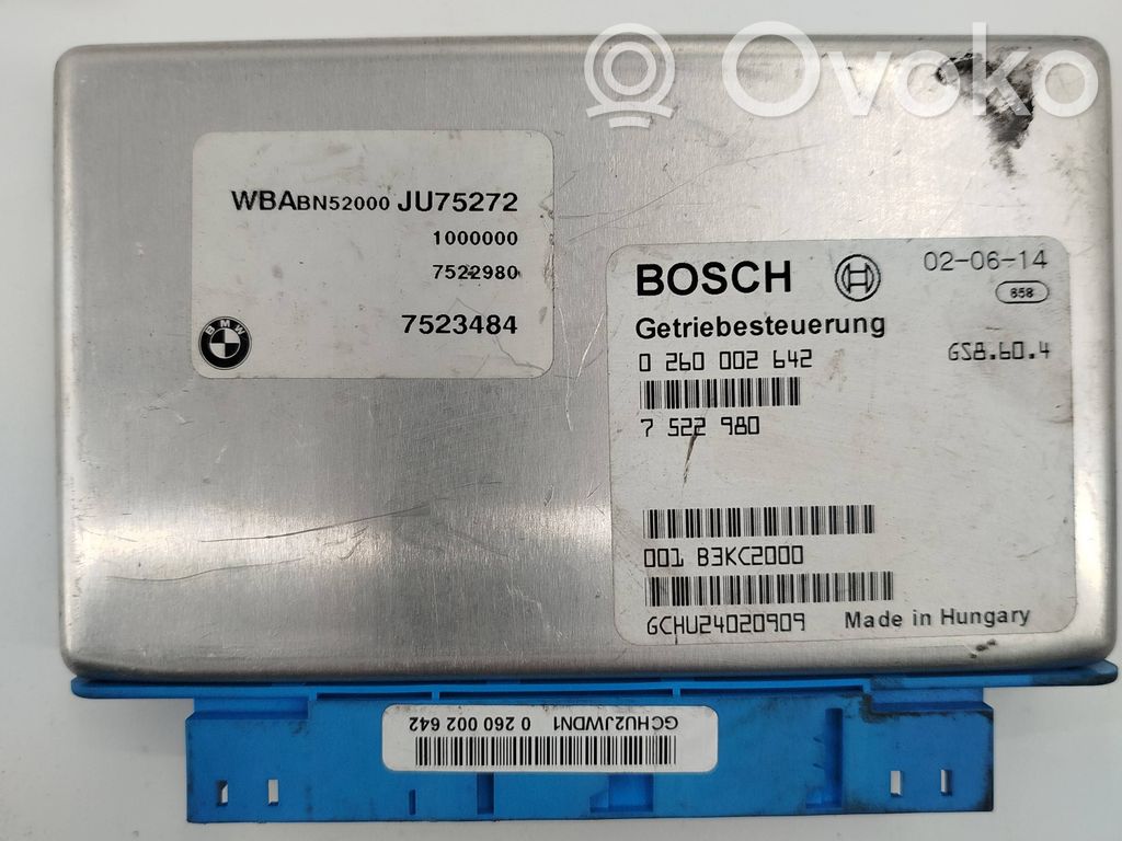 Gearbox control unit/module   0260002642,7522980,001B3KC2000