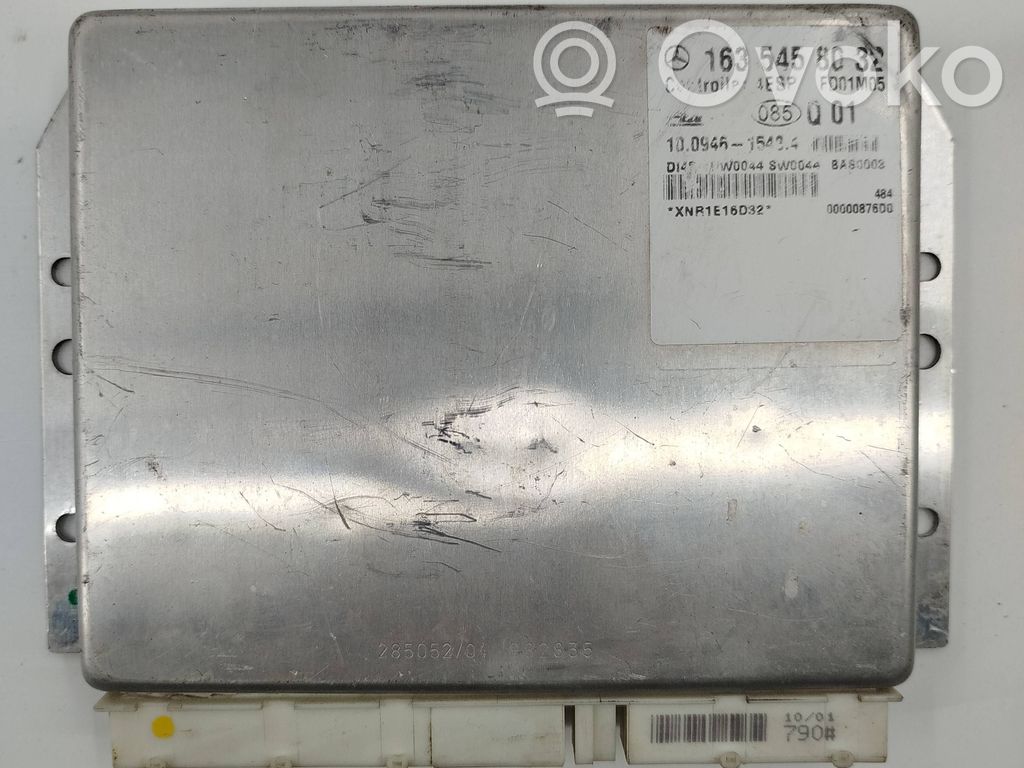 Mercedes-Benz ML W163 Sterownik / Moduł ECU 