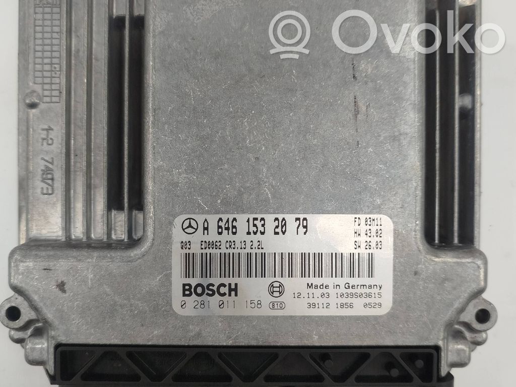 Mercedes-Benz E W211 Engine control unit/module 