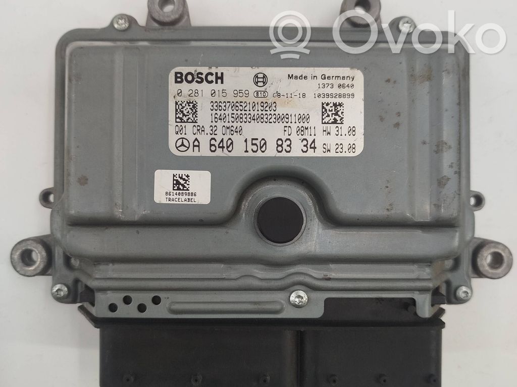 Mercedes-Benz B W245 Engine control unit/module 