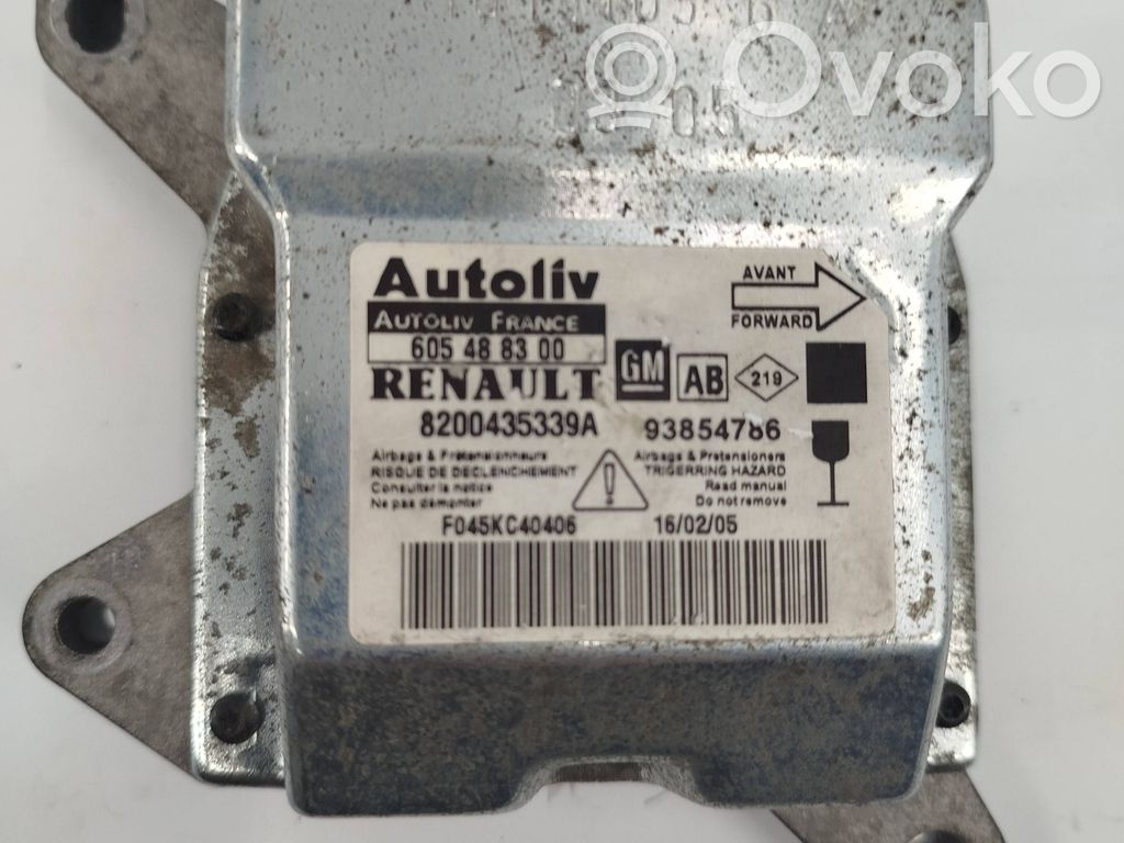 Renault Trafic II (X83) Airbag control unit/module 