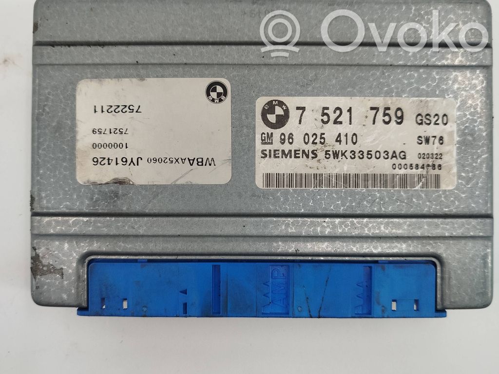 BMW 3 E46 Gearbox control unit/module 