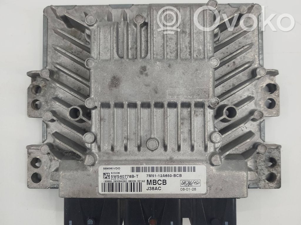 Ford Focus Engine control unit/module 