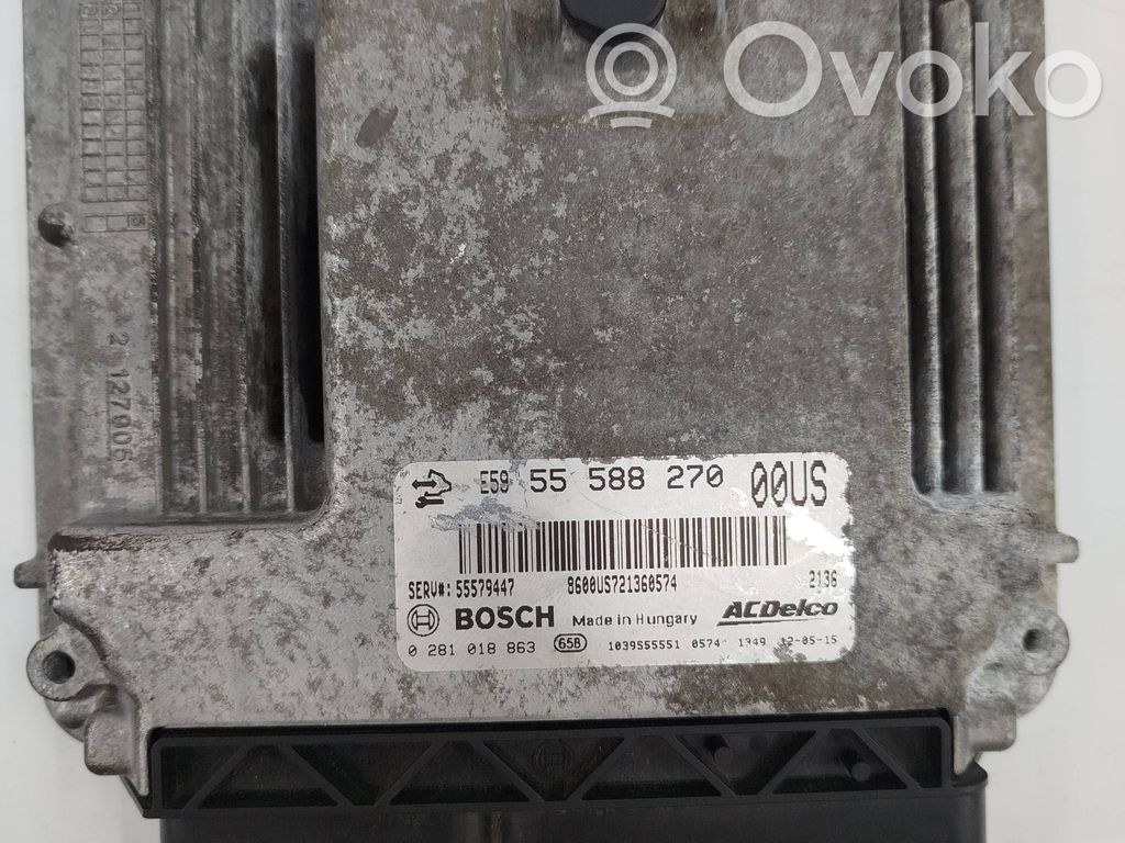 Opel Corsa D Engine control unit/module 