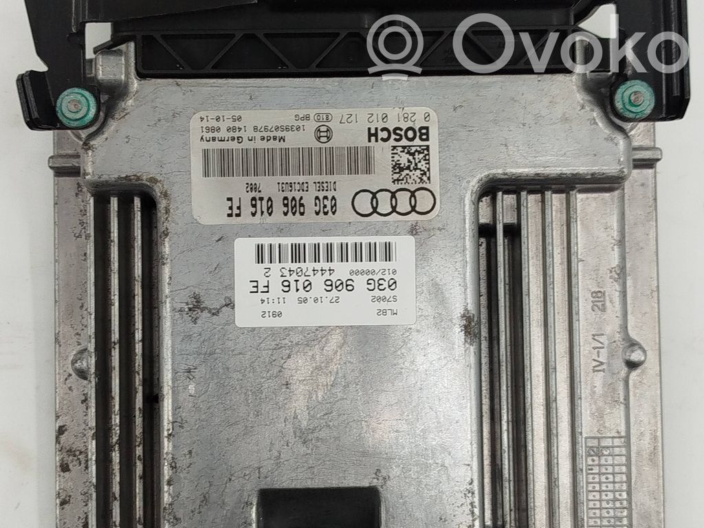 Engine control unit/module   03G906016FE,1039S07978,0281012127