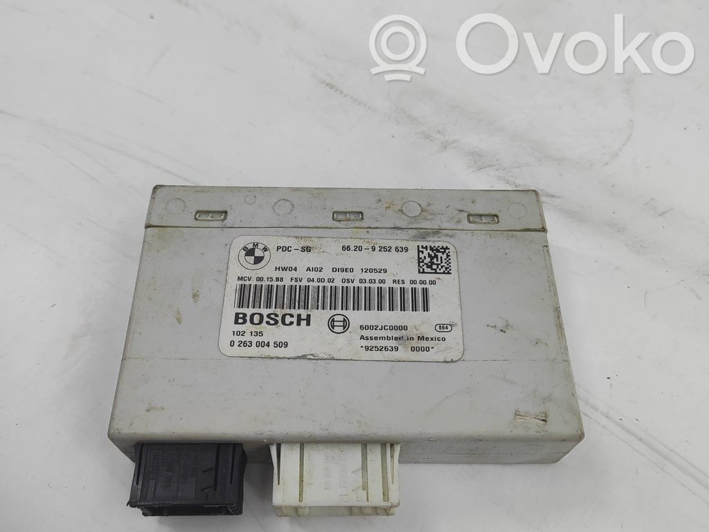 BMW 3 E90 E91 Parkošanas (PDC) vadības bloks 