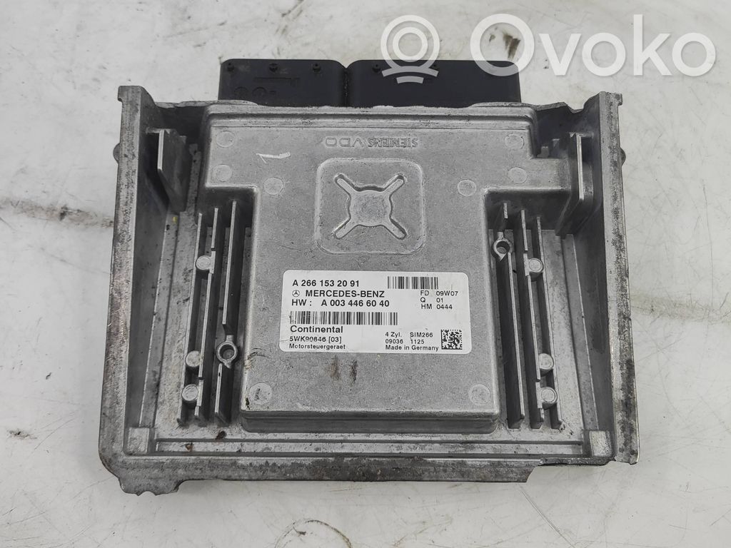 Mercedes-Benz C W204 Sterownik / Moduł ECU 
