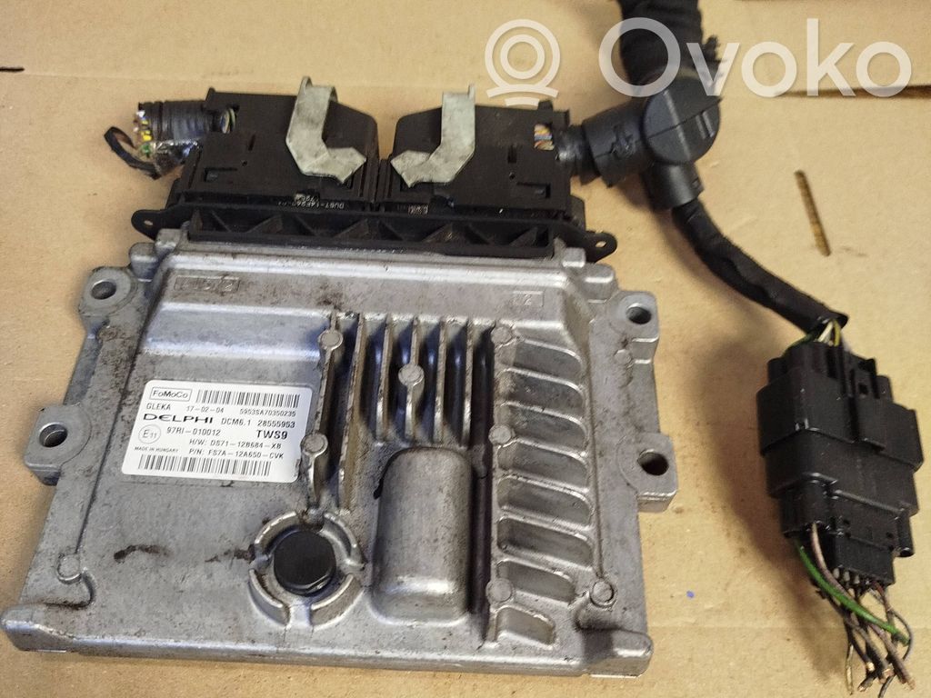Engine control unit/module   DS7112B684XB,28555953,97RI010012,FS7A12A650CVK