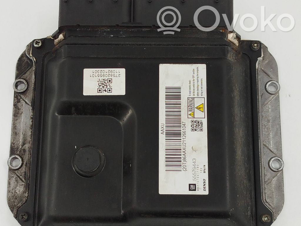 Opel Astra G Unidad de control/módulo del motor 