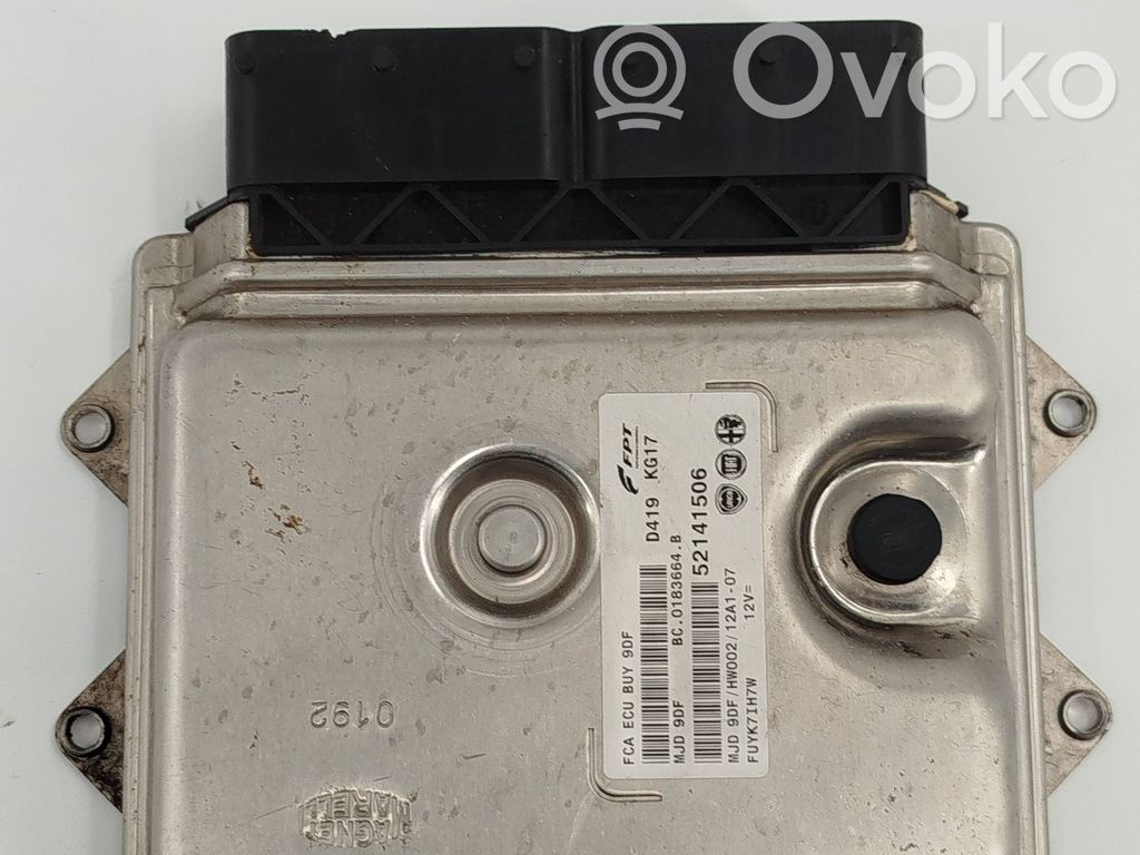 Sterownik / Moduł ECU   52141506,FCAECUBUYVDF,B00183664B