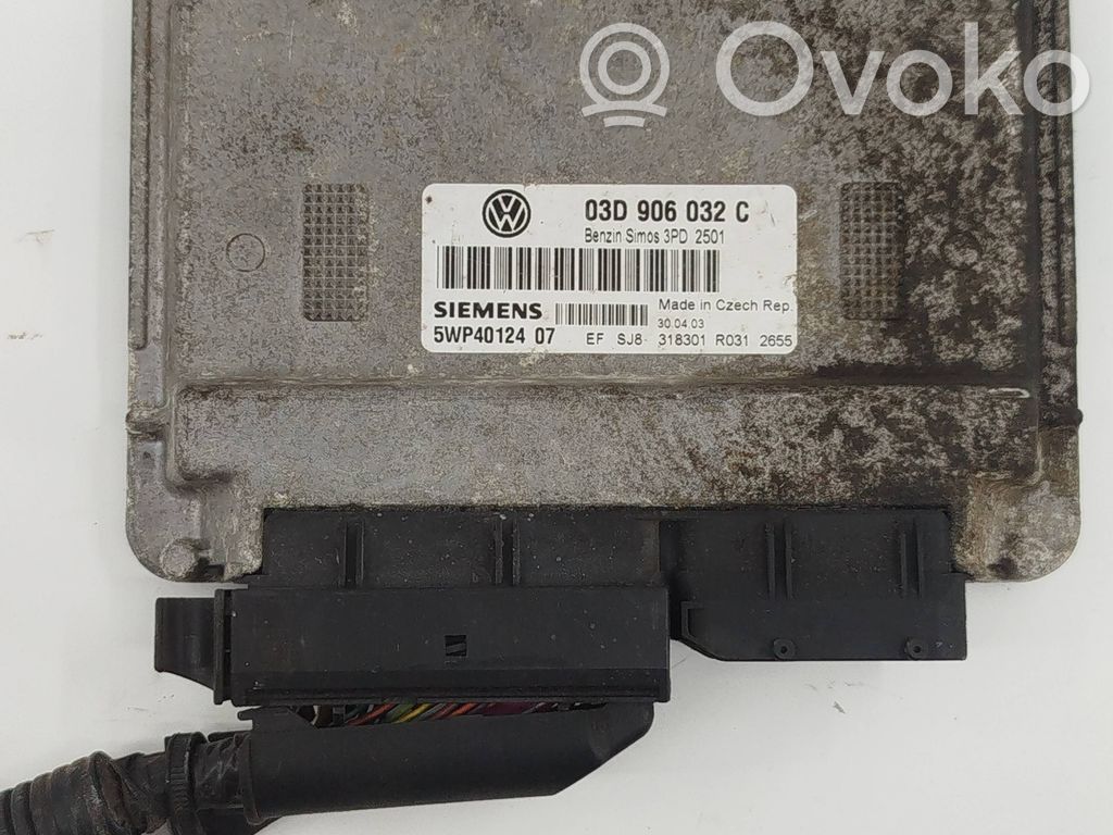 Skoda Fabia Mk1 (6Y) Sterownik / Moduł ECU 