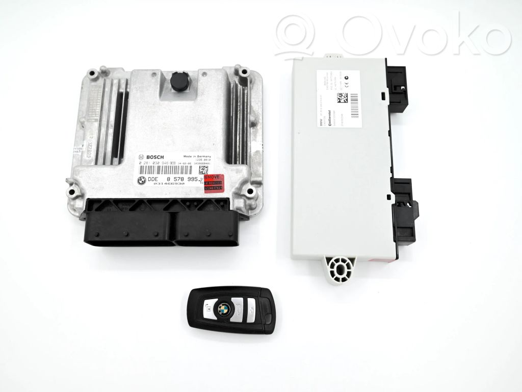 BMW 5 F10 F11 Kit cu ECU motor și set închidere uși 