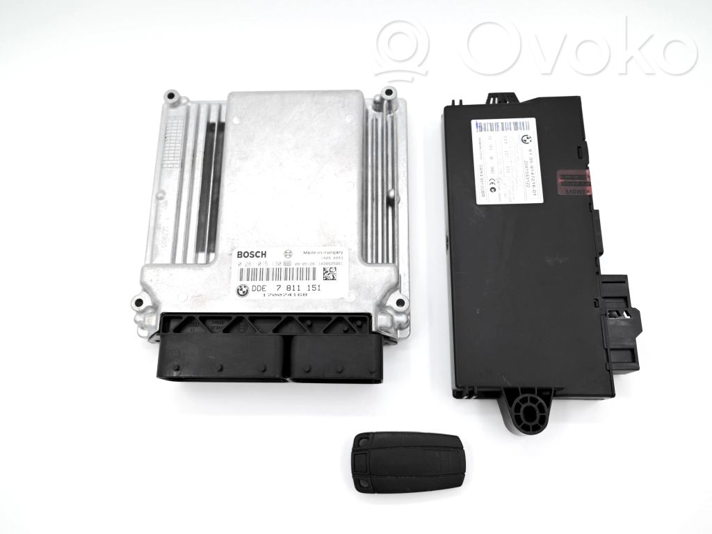 BMW 5 E60 E61 Engine ECU kit and lock set 