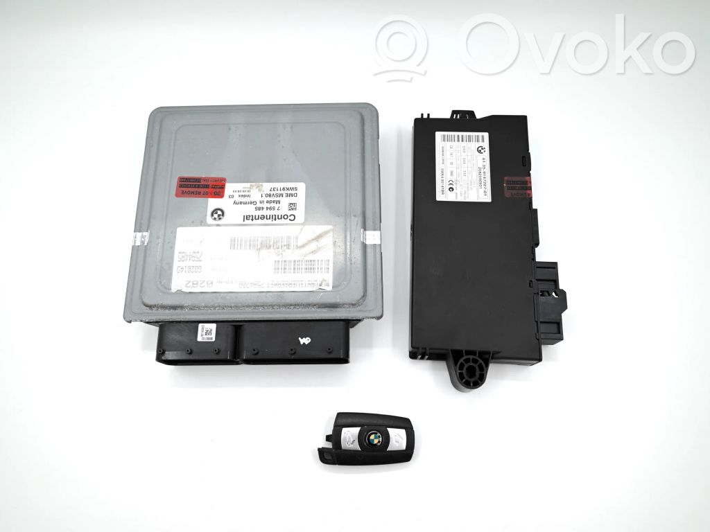 BMW 3 E90 E91 Engine ECU kit and lock set 