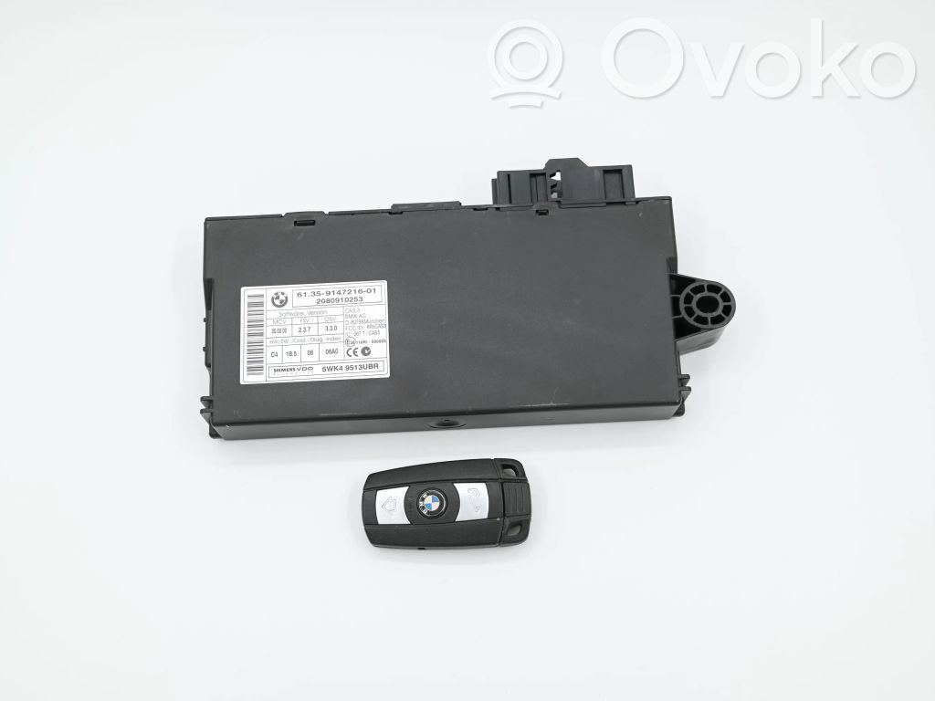 BMW 5 E60 E61 CAS vadības bloka modulis 